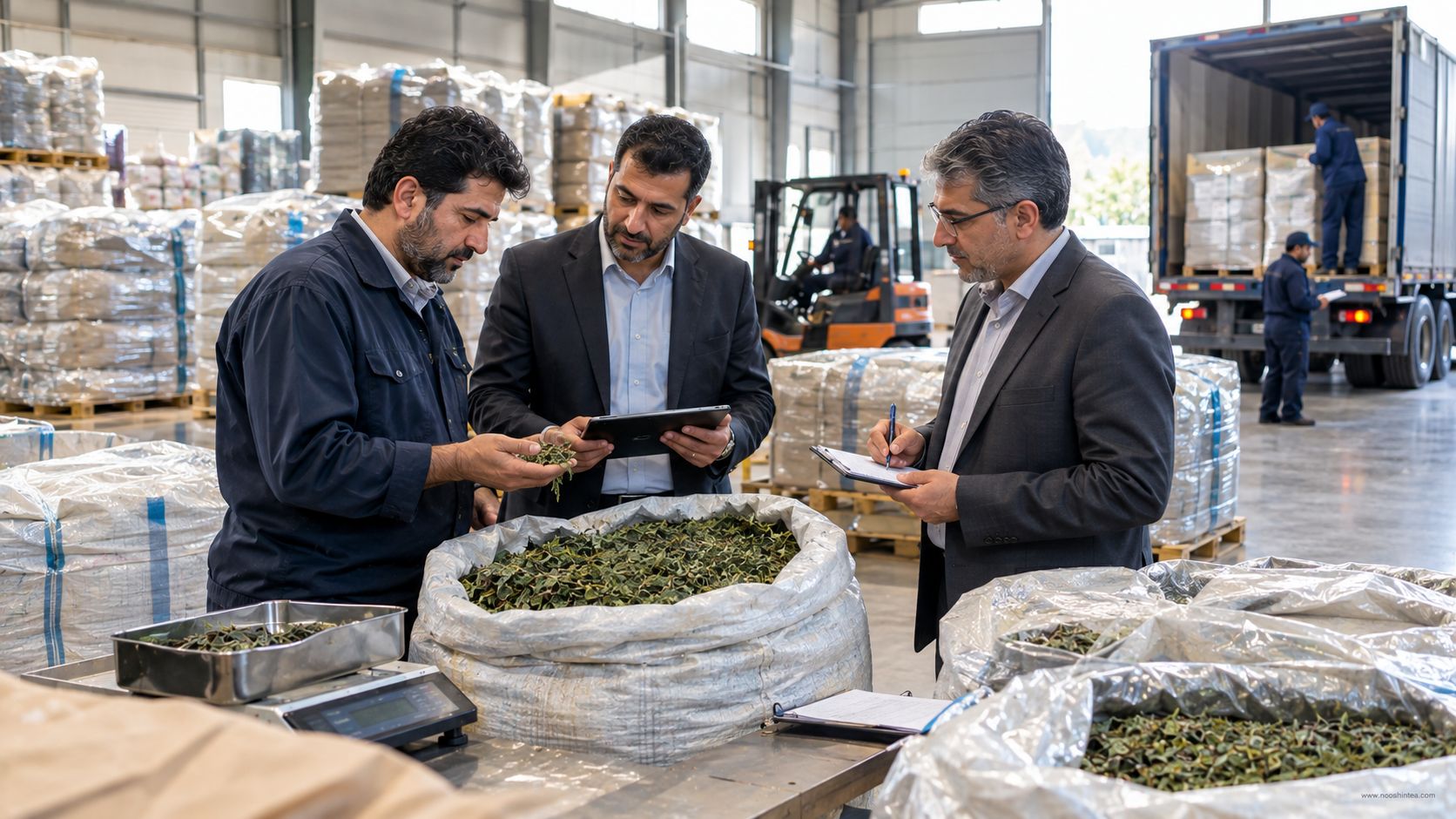 بازار عمده و معامله تجاری نعناع خشک